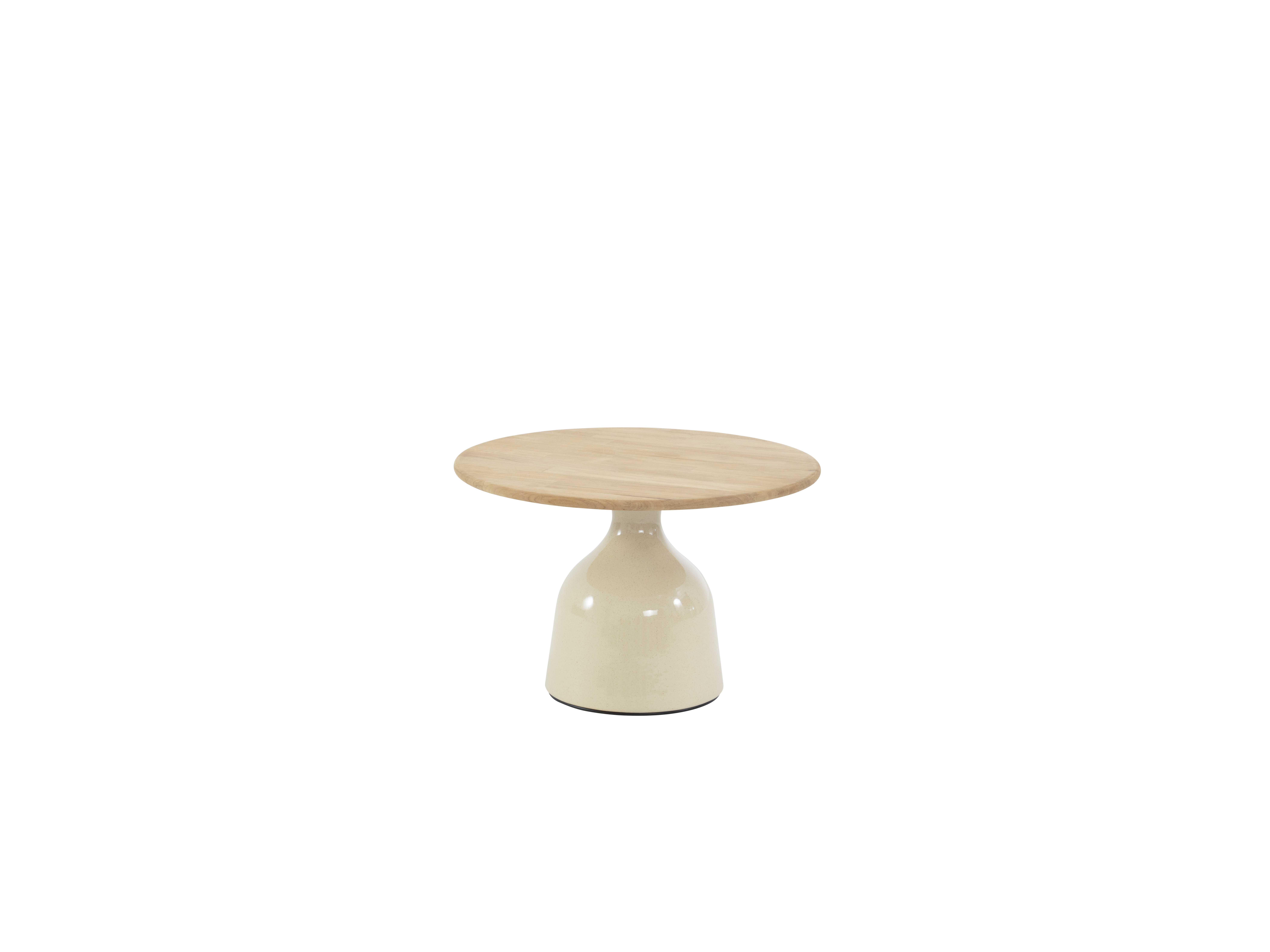  4 Seasons June Coffee Table 60x40cm - Creme/teak